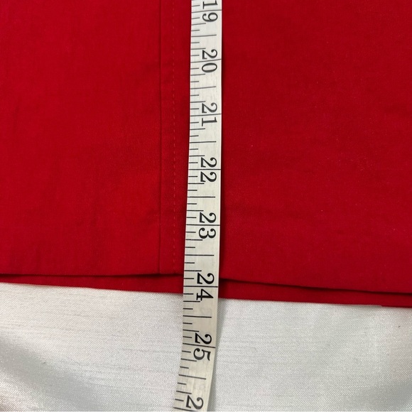 Vintage Red Pencil Skirt by Have | Made in USA | 90s Minimalist Officecore Chic - Picture 8 of 10